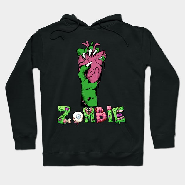 Heart in my hand Hoodie by MZeeDesigns